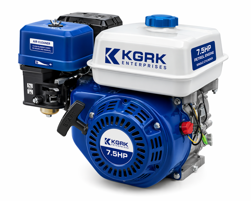 Unleash Reliable Power with the 7.5HP Single Cylinder Petrol Engine ...