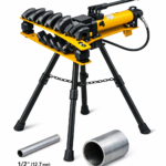 Manual Hydraulic Pipe Bender Machine with Tripod Stand Pipe Size 12 inch (12.7 mm) to 2 Inches (50.8 mm)